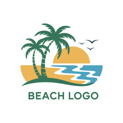 Obraz premium Professional Tourism Agency Travel Logo Template