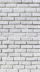 Fototapeta premium Minimalist white brick wall texture