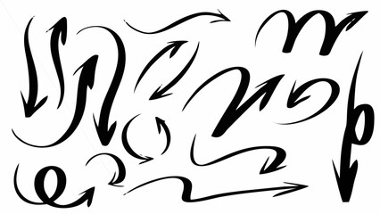 Set arrows pointing in differ...