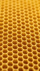 Intricate honeycomb pattern in warm golden tones for your next project