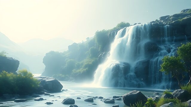 Abstract digital landscape with cascading CSS code dissolving a fragmented Single Page Application into particles.