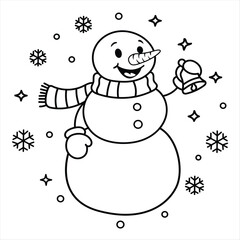 Easy christmas coloring book pages festive fun for all ages