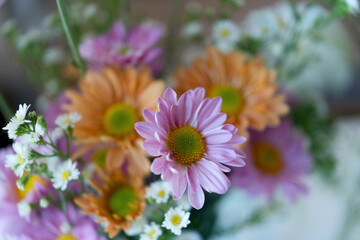 Obraz premium Closeup of a Flower Arrangement