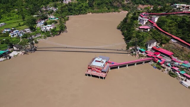Dhari Devi Temple on Alakhnanda River in Srinagar Uttarakhand