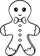 Christmas gingerbread cookies