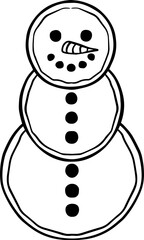 Christmas gingerbread cookies