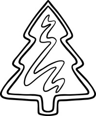 Christmas gingerbread cookies