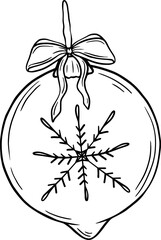 Christmas vintage ornament for Christmas tree