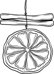 Christmas handmade ornament for Christmas tree