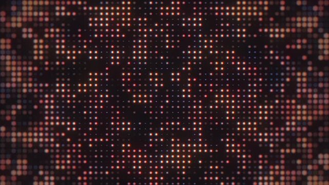 Abstract LED Dot Matrix Pattern Background