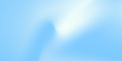 Sky Blue Gradient Vector Background. Elegant Abstract Light Blue Gradation. Soft Gradient Texture Banner Template. Modern Luxury Curve Layout Concept art