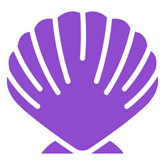 Closed oyster purple