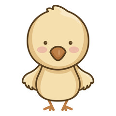 Cute chick character