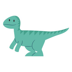Cute dino side view
