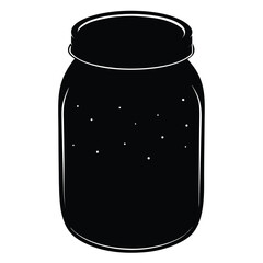 Mason Jar with Lid Vintage Style Glass Container for Preserving and Canning Food