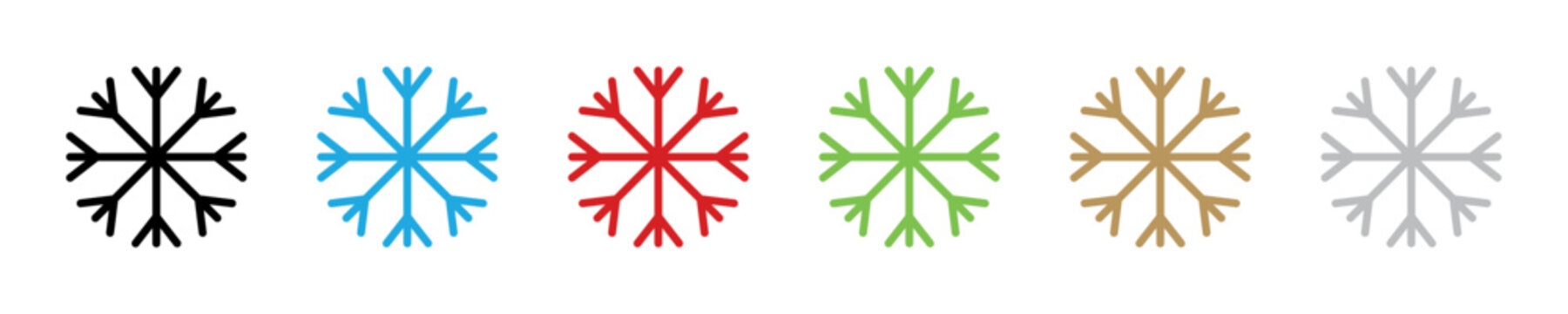 Snowflake vector Christmas icon logo snow illustration symbol graphic.