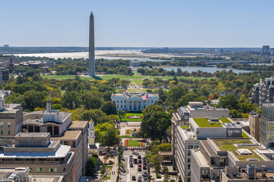 White House in Washington DC