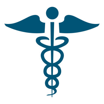 Caduceus simple monochrome