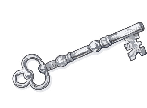 Hand-drawn retro classic key illustration, showcasing vintage design and intricate details. Ideal for antique, security, historical, or decorative-themed design and art projects.pocket-watches