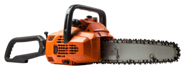 PNG Electric chainsaw tool white background equipment.