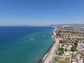 Aerial view of beautiful landscape