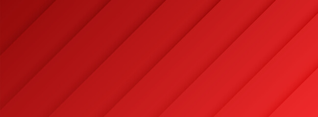 Obraz premium banner background. colorful, bright red gradation, slash, memphis, poster, flayer
