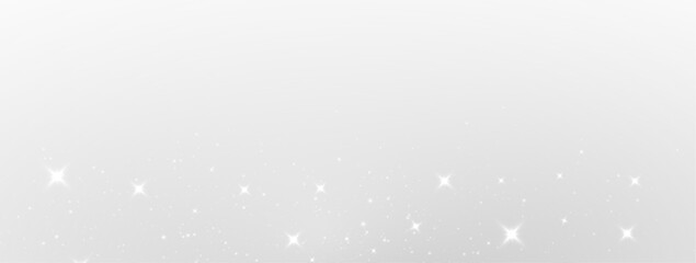 Magical Golden Glow with Sparkling Glitter, Bright Stardust and Confetti on Black Background for Christmas Card Vector PNG