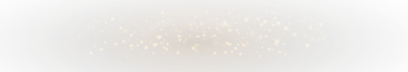 Christmas Magic Background with Golden Glow, Sparkling Glitter, Shiny Stardust and Bokeh Light