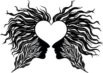 A single, striking vector graphic featuring a dynamic arrangement of geometric shapes and lines, rendered in a full spectrum of CMYK and primary colors.