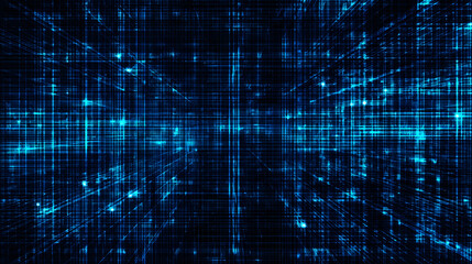 cyber grid texture with glowing blue and black digital pattern creating a sleek futuristic tech background