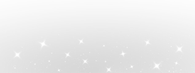 Magical Golden Christmas Star with Sparkling Dust, Vibrant Glow, Glittering Light and Festive Particle Effects