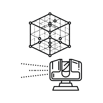 3D Laser Scanning of a Point Cloud Grid for Spatial Data Acquisition and Modeling