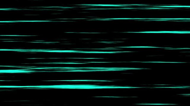 Analog Static Noise texture overlay. Horizontal stripes offset . Scan lines interference. Distorted.