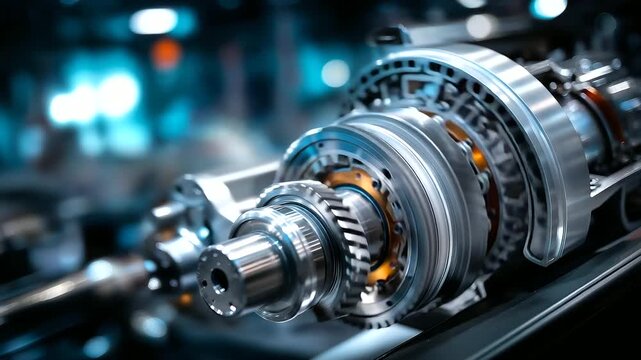 Complex engine closeup, powerful machine heart, vehicle mechanical design, intricate detail emphasis, raw mechanical energy, automotive engineering focus, defocused peripheral comp