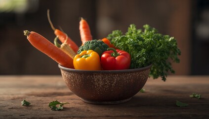fresh vegetables in a bowl