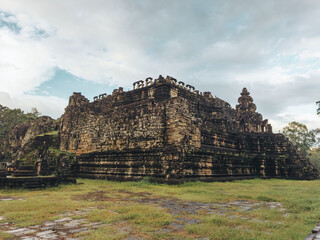 Fototapeta premium Baphuon Temple Pyramid In Angkor Thom, Cambodia, Ancient Khmer Ruins