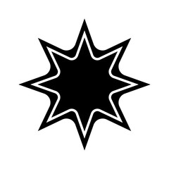 sale sticker, price tag, starburst, quality mark, sunburst badges, retro stars. Starburst speech bubbles or attention grabber, abstrack iglypg icon. glyph icon. 