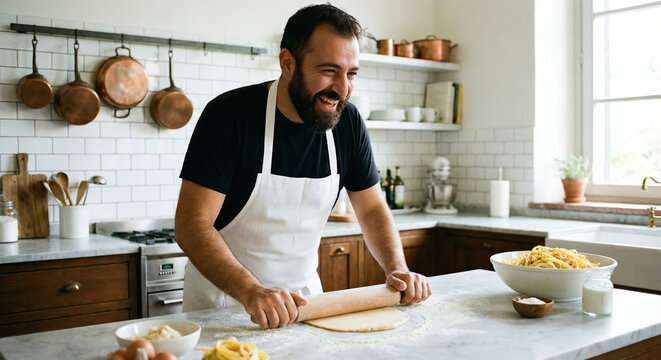 Asian chef, senior man, elderly man, cooking, stir-frying, wok cooking, tossing food, flaming wok, broccoli, shrimp, noodles, studio shot, plain background, white background, black background, bright 