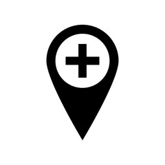 Hospital location icon