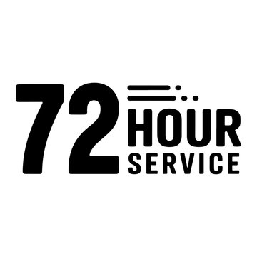 72h HOUR SERVICE ICON