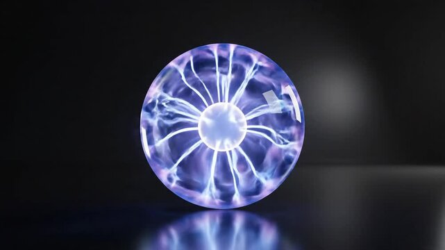 Plasma Ball - Captivating Display of Science and Light.