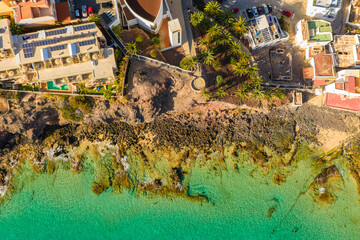 Morro Jable is a popular tourist town and former fishing village located on the sunny southern tip of the Fuerteventura in Spain's Canary Islands