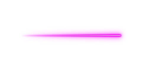 Obraz premium Neon pink glowing light streak