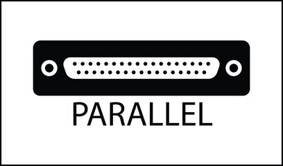 vga port icon or logo isolated sign symbol vector illustration