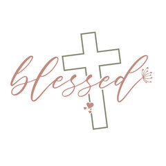 Christian Quote –  Inspirational Religious Typography