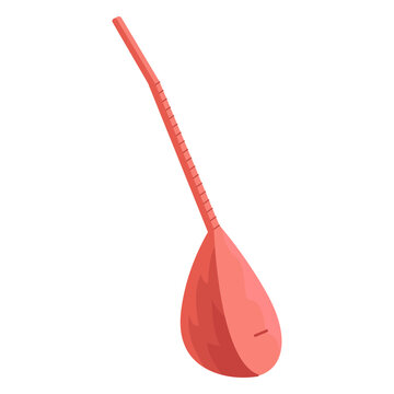 Baglama saz illustration