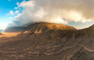 Fototapeta premium The Jandía Natural Park, Fuerteventura, Canary Islands, Spain