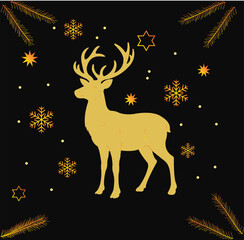 Christmas Holiday Card design 