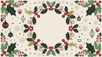 hires for Christmas background new year and presentation 16 9 size with items flower and decoration with gifts, accessories and colored balls 
