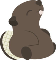 Cute Beaver